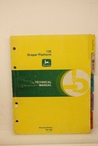 John Deere 135 Draper Platform Technical Manual Ottumwa Works TM-1280 Ju... - $19.57