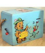 Vintage Toy Wooden Grinder Grind Box Crank Music Box See Description &amp; Pic. - $24.93 CAD