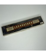 Fox Run Craftsmen Number Cookie Cutter Set Vintage Baking  - $16.60