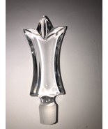 Beautiful Vtg Crystal Glass Perfume Genie Bottle Decanter Stopper Only-3... - £15.68 GBP
