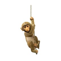 Design Toscano Chico, the Chimpanzee Hanging Baby Monkey Statue  - £55.95 GBP