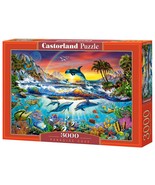 3000 Piece Jigsaw Puzzle, Paradise Cove, Ocean Wildlife, Nature puzzle, - $64.67