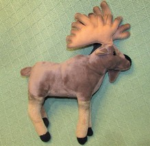 18&quot; Wildlife Artists Moose Realistic Plush Elk Reindeer Stuffed Animal w/ANTLERS - £12.38 GBP