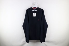 Deadstock Vintage 90s Chaps Ralph Lauren Mens Large Herringbone Knit Sweater - £68.84 GBP