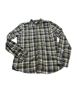 Converse One Star Shirt Mens Large Multi Plaid Long Sleeve Classic Fit B... - £18.63 GBP