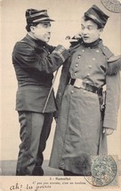 RAMOLLOT C&#39; PAS une CRAVATE-C&#39;EST un TOREHON~1904 FRENCH MILITARY PHOTO ... - £8.58 GBP