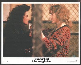 Mortal Thoughts #1 1991-original 11&quot;x14&quot; lobby card-Demi Moore &amp; Glenn Headly-VF - £28.41 GBP