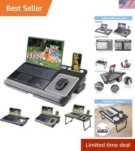 Lap Desk for Laptop with Cushion, Adjustable Laptop Desk for Bed Couch -... - $102.46