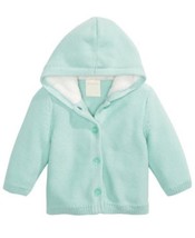 First Impressions Unisex Baby Faux Sherpa Lining Hooded Sweater - £15.44 GBP