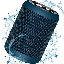 MAWODE T10 Portable Bluetooth Speakers, ABS Materials IPX5 Waterproof Dual, Blue - £31.05 GBP