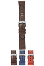 Morellato Flyboard Genuine Water Resistant Leather Watch Strap - Dark Brown - 22 - £31.56 GBP