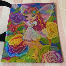 Lisa Frank Rosa Fairy Girl Shimmer Folder - £19.74 GBP