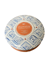 BRAND NEW Pier 1 Papaya Passion Fruit Citronella Candle 3 Wick jar candle - £28.61 GBP