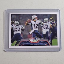 Tom Brady Card #100 New England Patriots Buccaneers NFL Football Topps 2013 - $7.98