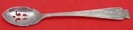 Mandarin by Whiting Sterling Silver Olive Spoon Pierced 5 1/2&quot; Custom Made - £54.30 GBP