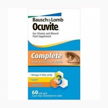 Ocuvite Complete Eye Supplement/Vitamins(DHA, Lutein, &amp; Zinc) - £17.20 GBP