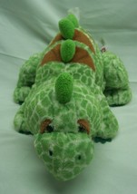 Ganz Webkinz Green And Brown Stegosaurus Dinosaur 11&quot; Plush Stuffed Animal Toy - £11.86 GBP