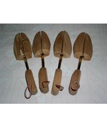 G. H. Bass Cedar Shoe Trees Lot Of 4 Men&#39;s Rochester Shoe Tree Co. Size ... - $41.11 CAD