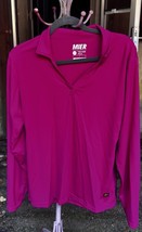 The Mier Polo Womens Pink Shirt Size LARGE - $28.71