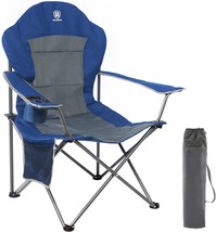 Ever Advanced Folding Camping Chair For Outside High Back Padded Oversized Lawn - £55.94 GBP