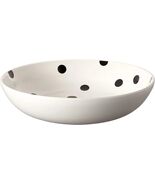 Kate Spade New York for Lenox - &quot;Deco Dot&quot; Black Polka Dot 13” Serving Bowl - $49.49
