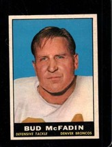 1961 Topps #191 Bud Mcfadin Nm Broncos *X98794 - £8.09 GBP