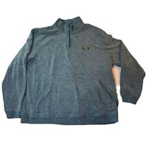L.L. Bean XXXL Textured Fleece Quarter Zip Pullover Blue Men’s 3XL REG P... - €30,39 EUR