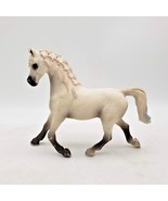 SCHLEICH Horse Club Arabian Mare 4&quot; Figure White w/ Pink Bows (13761) Re... - $8.86