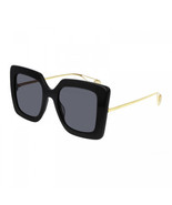 GUCCI GG0435S 001 Black/Grey 51-22-140 Sunglasses New Authentic - £241.73 GBP