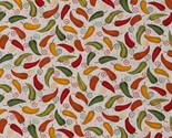 Cotton Peppers Kitchen Food Salsa Cotton Fabric Print by the Yard D692.48 - $12.95