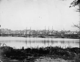 Georgetown Potomac River Sailing Vessels 1865 - 8x10 US Civil War Photo - $8.81