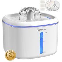 Automatic Cat &amp; Dog Water Fountain - 84oz Capacity with Multi-Layer Filt... - $57.37