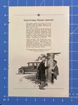 Vintage Print Ad Dodge Brothers Older Couple Initials Carved in Tree 10&quot;... - £10.23 GBP