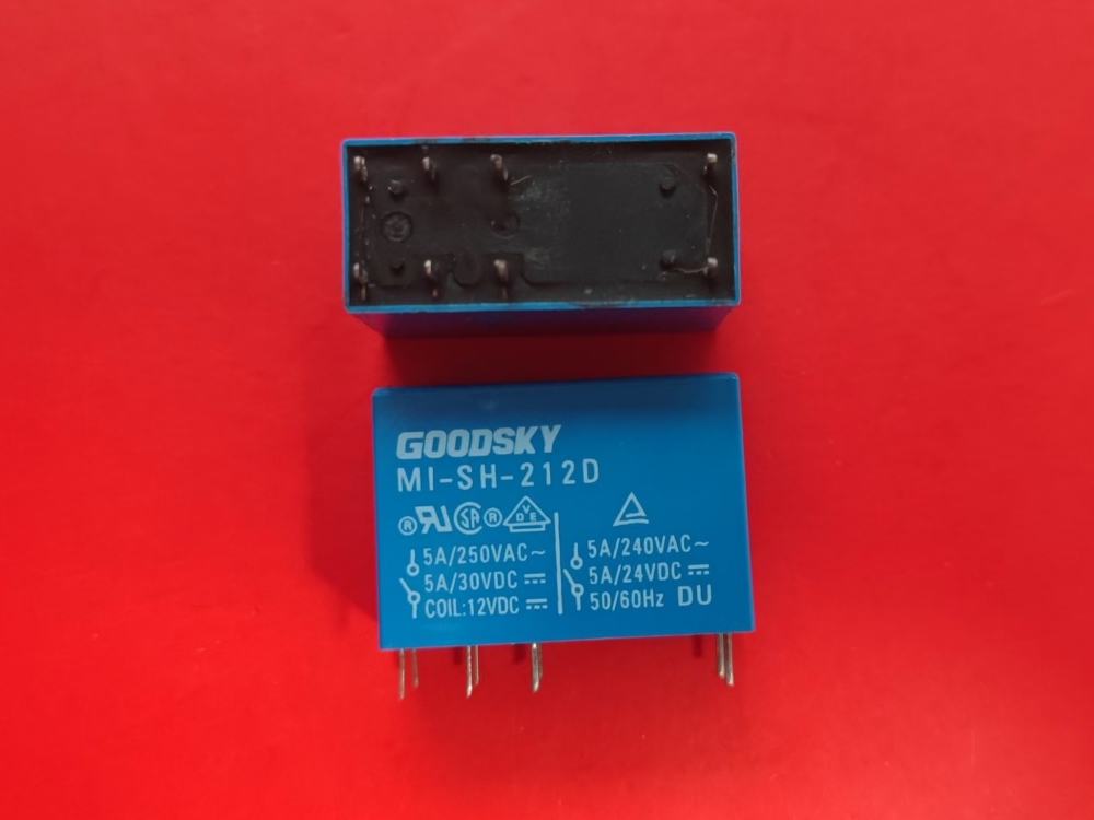MI-SH-212D, 12VDC Relay, Goodsky Brand New!!