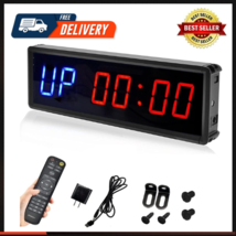 LED Interval Timer Count Down/Up Clock Stopwatch with Remote for Home Gy... - $49.38