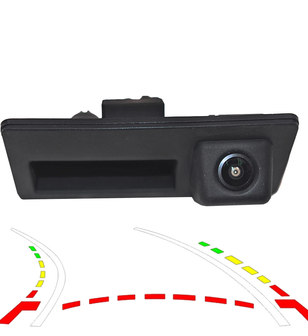 HD CCD Car Rear View Reverse Backup Trunk Handle Camera for VW Passat Audi A4L - £18.04 GBP+
