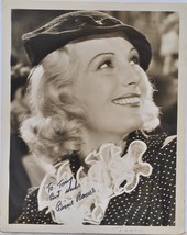 BINNIE BARNES SIGNED Photo -  w/coa - $79.00