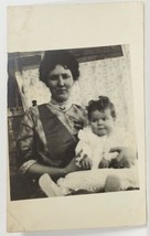 RPPC Dassel Minnesota Flora &amp; Baby 1913 to Aunt Lue Penniman Family Postcard R3 - £10.29 GBP