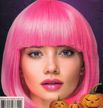 Pink Cabaret Style Wig Cosplay Parties Costume Theater Halloween One Size NEW - £10.92 GBP