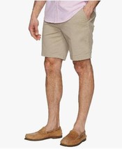 Men&#39;s cotton deck khaki shorts Nautica 8 1/2 inseam classic stretch fit 38 New - £19.75 GBP