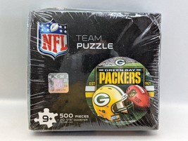 New/Sealed GREEN BAY PACKERS TEAM PUZZLE 500 PIECES NEW WINCRAFT C2 - $17.99