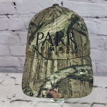 Parr Lumber Hat Mossy Oak Camo Mens Adjustable Strapback Ball Cap - £11.71 GBP