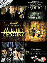 Road To Perdition/Miller&#39;s Crossing/The Funeral DVD (2004) Christopher Walken, P - £14.94 GBP