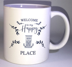 Welcome To My Happy Place 14oz Mug Home Work Coffee Cup-FREE GIFTWRAP-NE... - £19.64 GBP