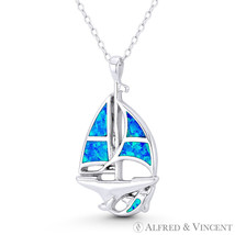 Longbow Yacht Sailboat .925 Sterling Silver Seafarer&#39;s Nautical Sailing Pendant - £13.47 GBP+