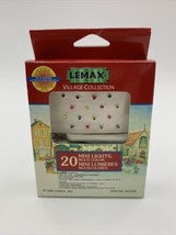 Lemax Village Collectibles 20 Mini Lights 64123A 1996 Multicolor - £12.02 GBP