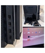 Sony PlayStation 3 PS3 Backwards Compatible 80 GB 1 Controller 4 USB WOR... - $509.76 CAD