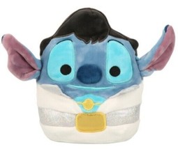Squishmallows Stitch Elvis Suit Disney 2023 Stuffed Plush Toy Kellytoy 8&quot; NWT - £21.43 GBP
