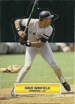 1989 Donruss Pop Ups Dave Winfield Yankees - £1.17 GBP