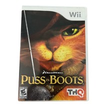Puss in Boots (Nintendo Wii, 2011) Complete w/ Case & Manual – THQ – DreamWorks - $184.88 MXN